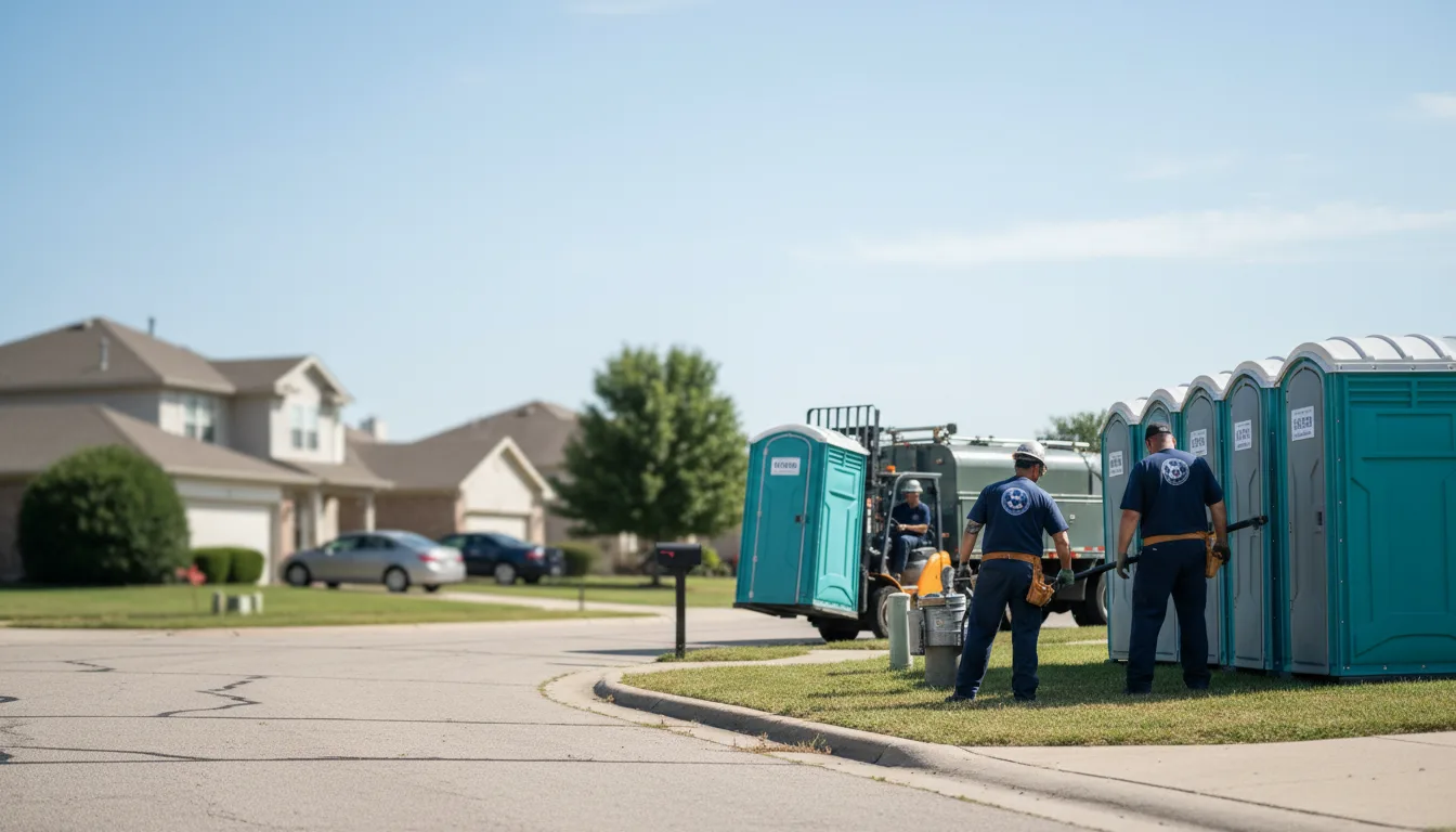 Porta Potty Rental in Fort Loudon, PA near me
